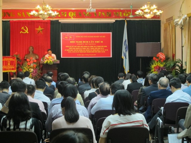 Hội nghị BCH lần thứ II phiên mở rộng của Đảng bộ khối doanh nghiệp Hà Nội