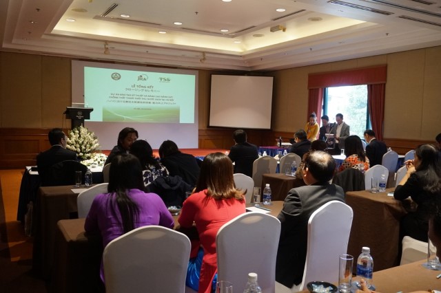 Lễ bế giảng khóa đào tạo về kỹ thuật giảm thất thoát thất thu nước sạch và nâng cao năng lực tại Hà Nội – Tổng kết 03 năm thực hiện dự án