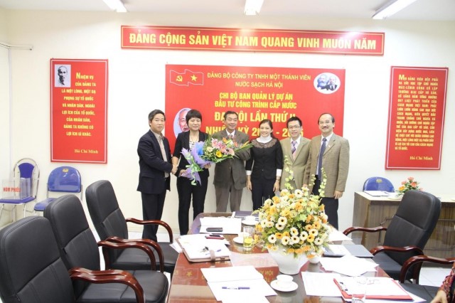 Đại hội các Chi bộ trực thuộc Đảng bộ Công ty Nước sạch Hà Nội (Nhiệm kỳ 2012- 2015)