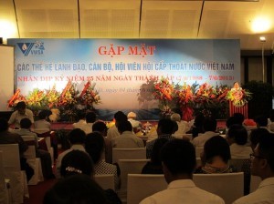 Kỷ niệm 25 năm thành lập Hội cấp thoát nước Việt Nam (7/6/1988 – 7/6/2013)