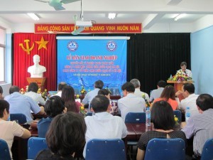 Lễ bàn giao doanh nghiệp Xí nghiệp KDNS Hoàn Kiếm thuộc Công ty TNHH MTV Nước sạch Hà Nội sang Công ty Cổ phần sản xuất kinh doanh Nước sạch số 3 Hà Nội