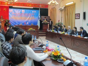 Lễ ký kết biên bản ghi nhớ “Dự án nâng cao năng lực giảm TTTT tại Hà Nội”.