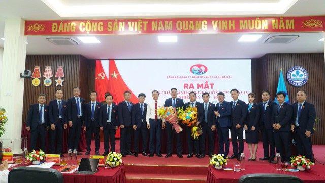 Ra mắt Ban Chấp hành Đảng bộ, Ban Thường vụ, Bí thư, Phó Bí thư Đảng ủy Công ty TNHH MTV Nước sạch Hà Nội nhiệm kỳ 2025 – 2030