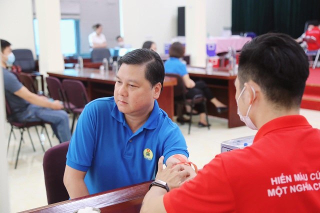 Công ty Nước sạch Hà Nội tổ chức “Ngày hội hiến máu tình nguyện năm 2022”