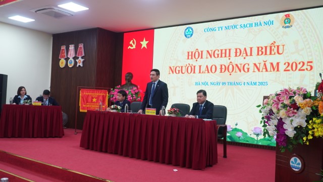 Hội nghị người lao động Công ty Nước sạch Hà Nội năm 2025