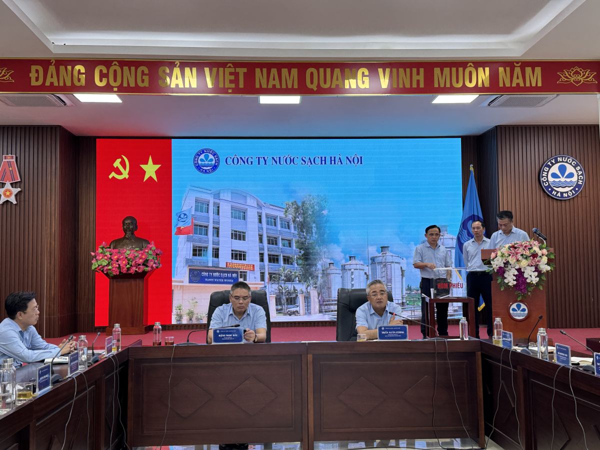 Công ty Nước sạch Hà Nội tổ chức Hội nghị rà soát, bổ sung quy hoạch cán bộ lãnh đạo, quản lý nhiệm kỳ 2025 – 2030