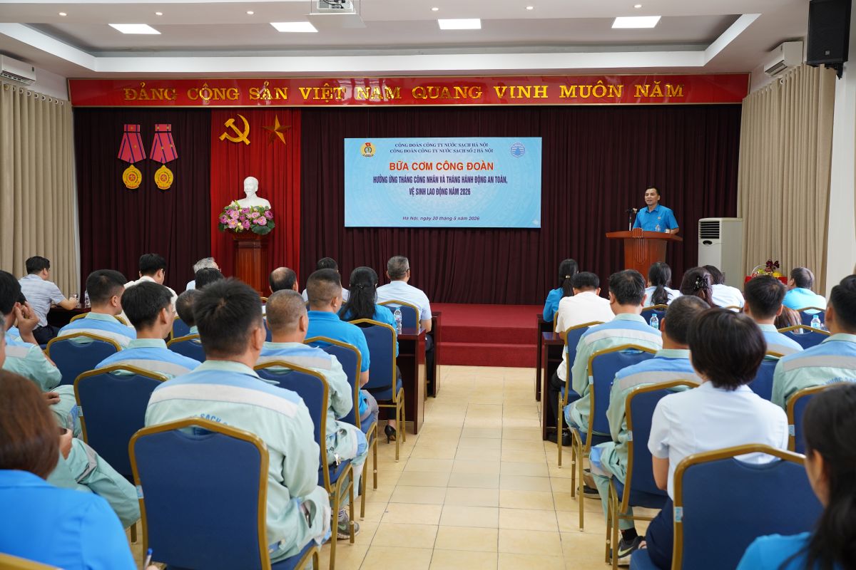 Bữa cơm Công đoàn – Hưởng ứng Tháng Công nhân và Tháng hành động an toàn, vệ sinh lao động năm 2026