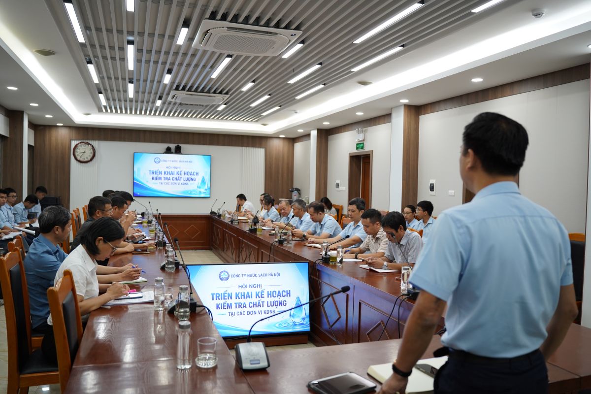 HAWACOM triển khai kế hoạch tăng cường kiểm tra chất lượng nước các tháng cuối năm 2026