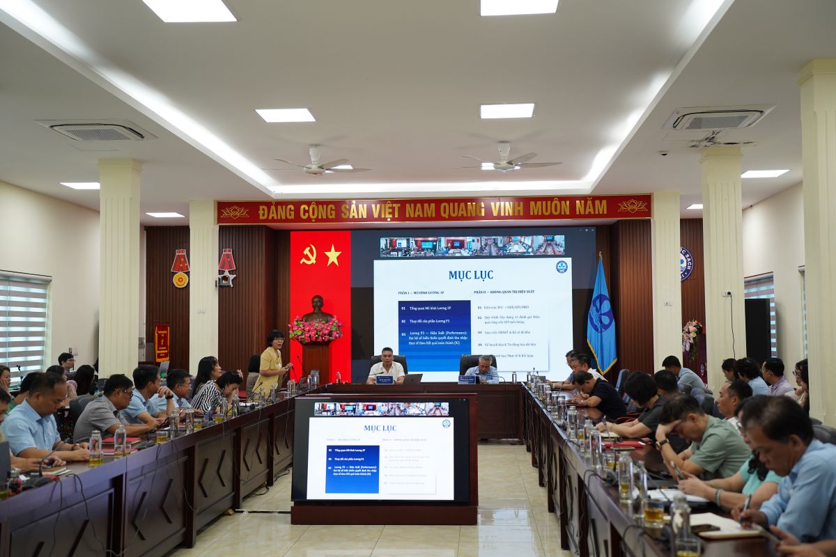 Công ty Nước sạch Hà Nội triển khai chuyên đề đánh giá hiệu quả công việc KPI gắn với thu nhập người lao động