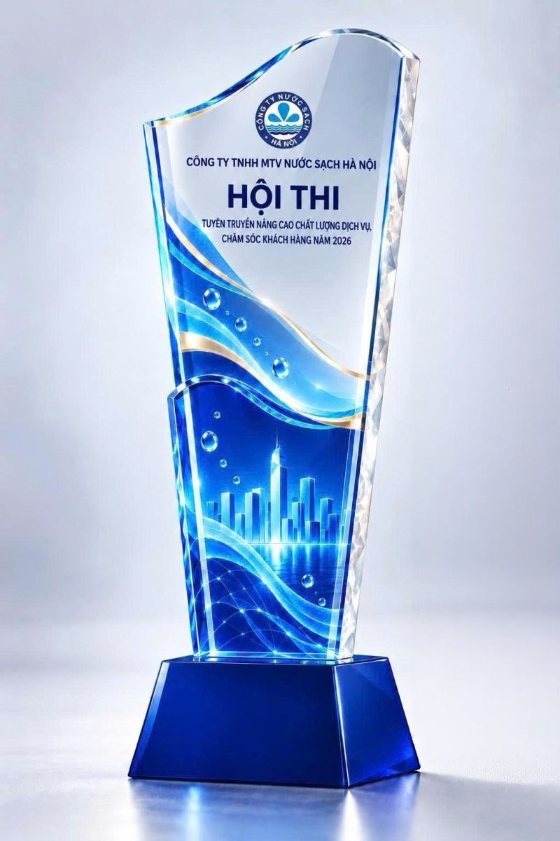 Cúp lưu niệm chính thức của Hội thi